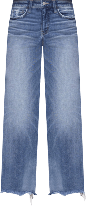 Women's High Rise Wide Leg Jeans