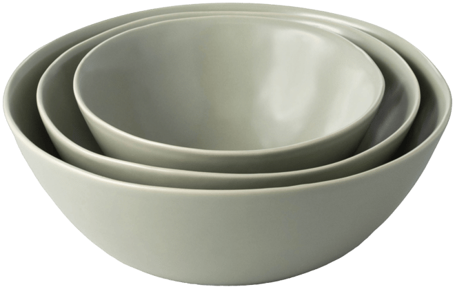 3 Piece Nested Serving Bowls