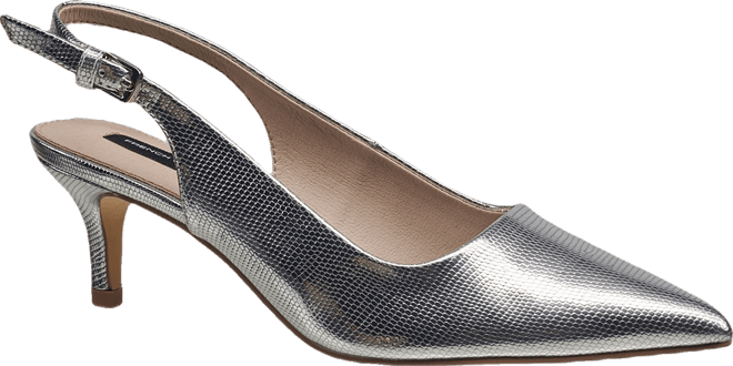 Ladies Quinn Slingback Kitten Heel