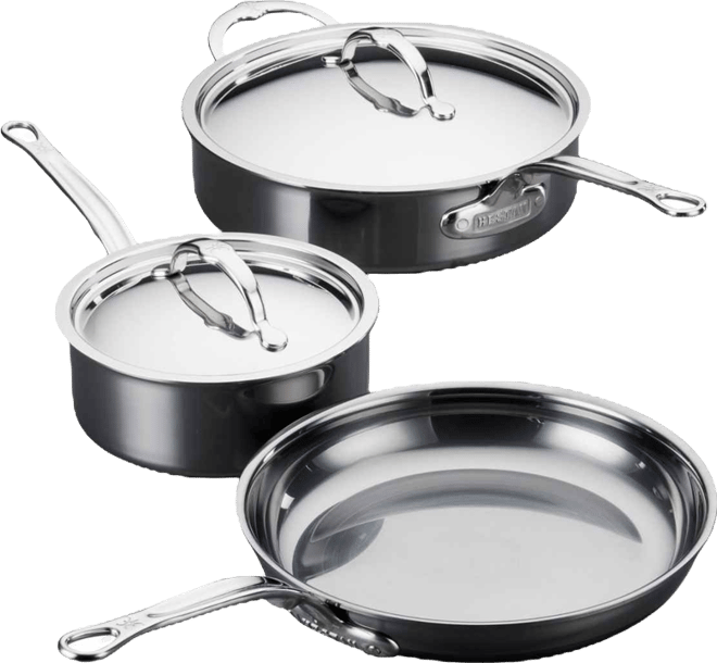 NanoBond Titanium Stainless Steel 5-Piece Cookware Set