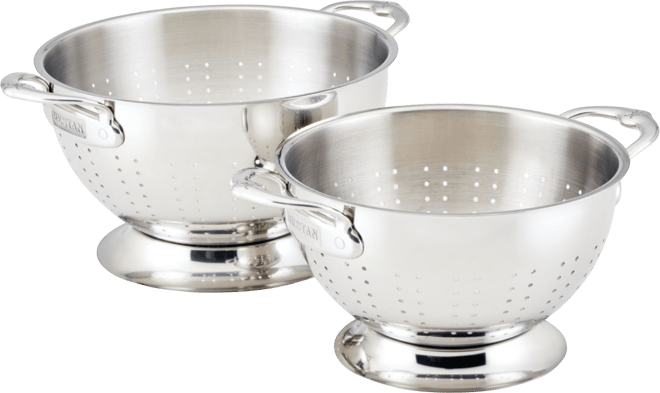 Provisions Stainless Steel 2-Piece Colander Set