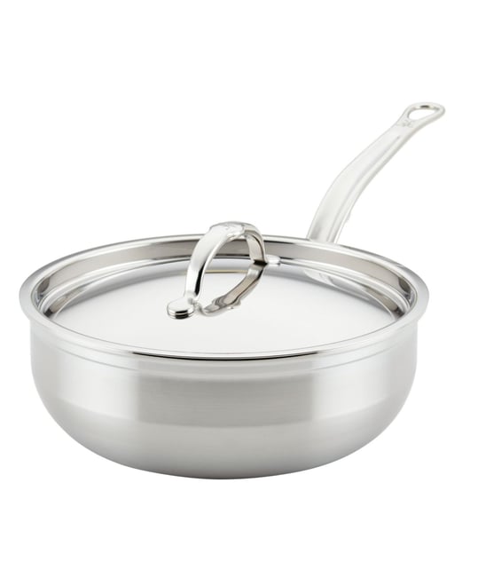 ProBond Clad Titum Stainless Steel Nonstick 3.5-Quart Covered Essential Pan
