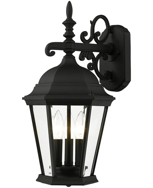 Hamilton 3 Light Outdoor Wall Lantern