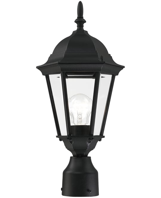 Hamilton 1 Light Outdoor Post Top Lantern