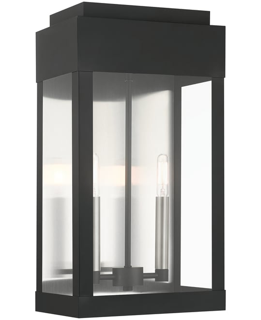 York 2 Light Outdoor Wall Lantern