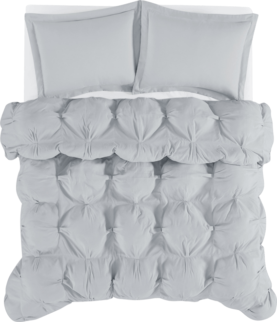 Cloud Puffer 3 Piece Comforter Set, King