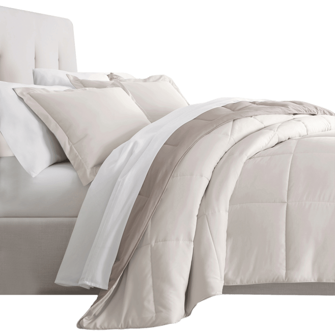 All Season Lightweight Down Alternative Reversible 3-Pc. Comforter Set, King/California King