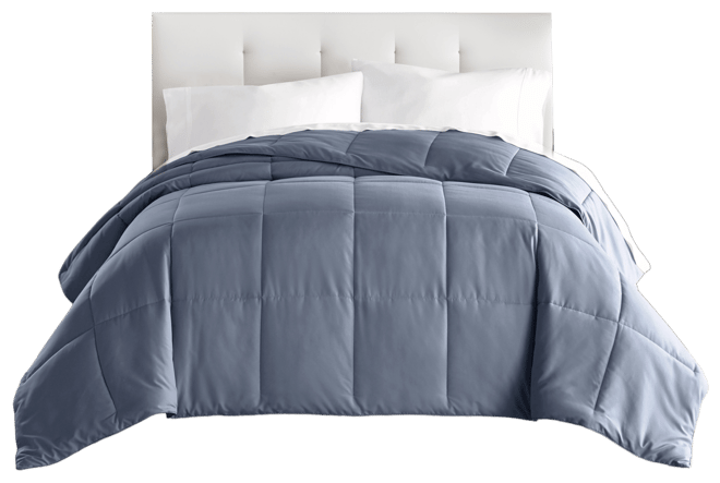 All Season Lightweight Solid Down Alternative Comforter, King/California King