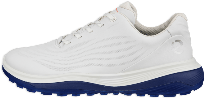 ECCO LT1 Golf Shoes White/Blue - Carl's Golfland