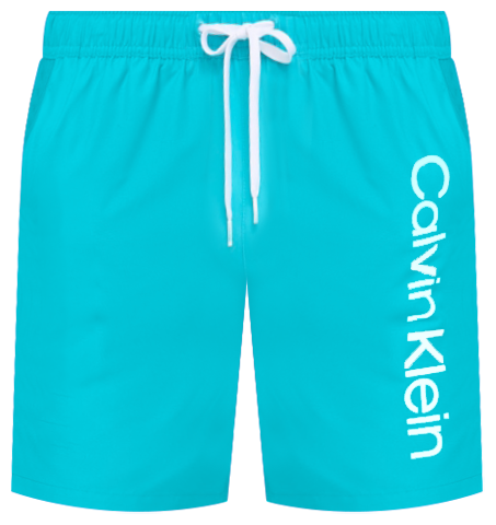 新作水着☆  Core Logo Print 7 Volley Swim Trunks Calvin Klein Men's Core Logo-Print 7