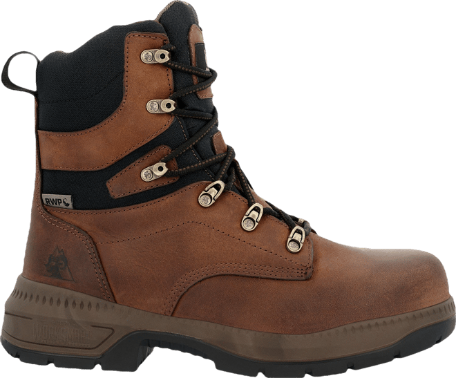 Rocky Men's Worksmart 8 in Composite Toe Work Boots | Academy