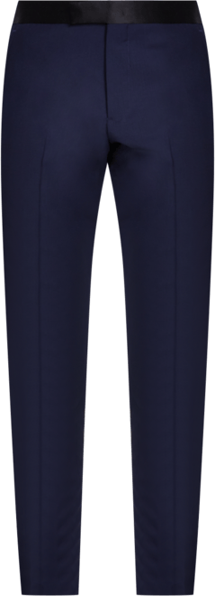 B by  Men's Classic-Fit Stretch Solid Tuxedo Suit Separates Pant