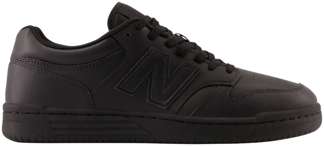 靴 New Balance 480 BB480LR1 New Balance Numeric 480 Skate Shoes - Black/Black – Route One
