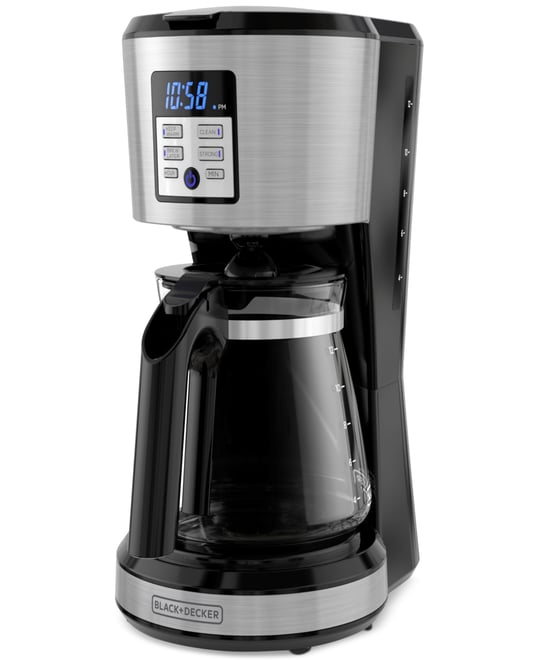 12-Cup Programmable Coffeemaker with Vortex Technology