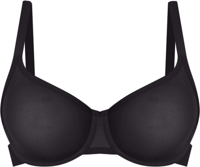Women's Sheers Unlined Demi Bra, DK4085
