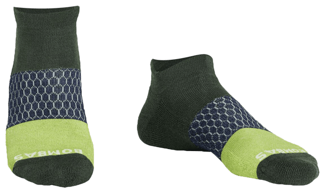 Bombas Men's Tri-Block Ankle Sock