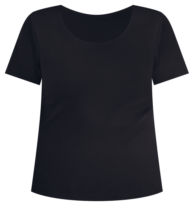 Women's Plus Size Short-Sleeve Scoop-Neck Top, Exclusively at Macy's