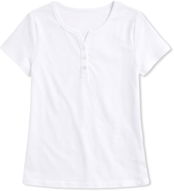 Petite Cotton Henley Short-Sleeve T-Shirt, Exclusively at Macy's