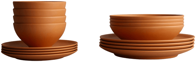 Year & Day 16 Piece Outdoor Dinnerware Set, Service for 4