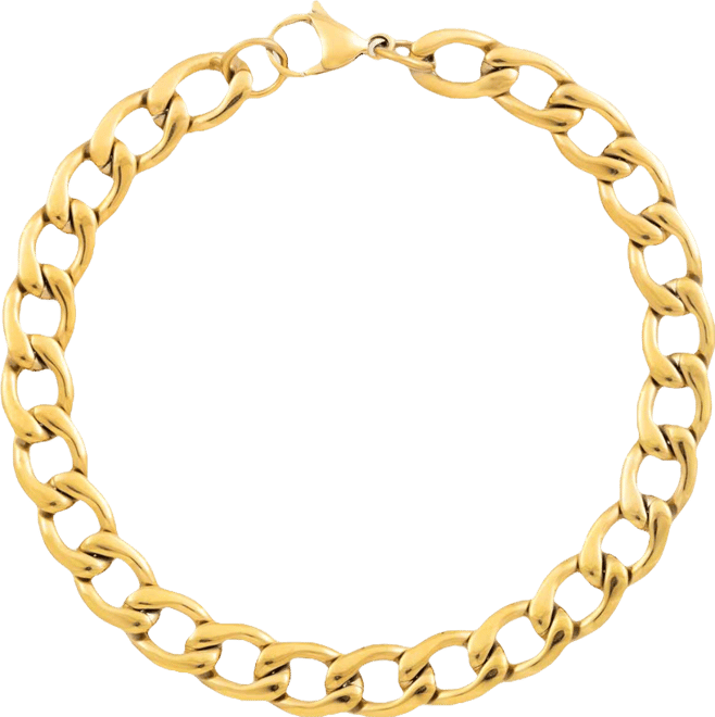Smith Curb Chain Bracelet in Stainless Steel