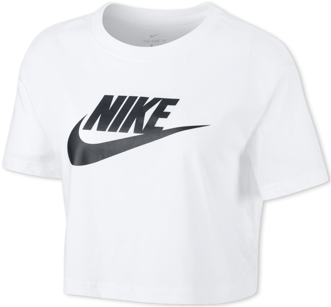 Nike Sportswear Essential Playera cropped con logotipo para mujer