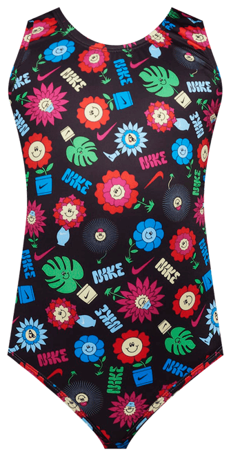 Nike Swim Garden Party Big Kids' (Girls') U-Back One-Piece Swimsuit