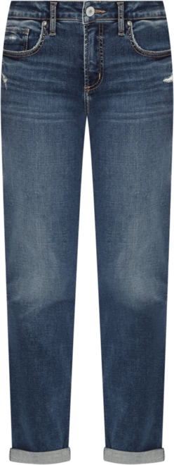 Women's Boyfriend Mid Rise Slim Leg Jeans