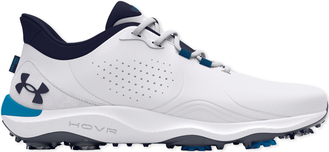 Under Armour UA Drive Pro Golf Shoes White/Capri/Midnight Navy