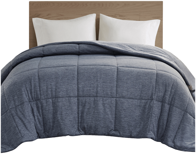 Comfort Cool Jersey Knit Oversized Down Alternative Comforter, Twin/Twin Xl