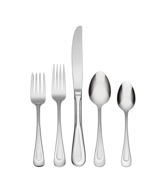 Satin Sand Dune 20 Piece Flatware Set, Service For 4