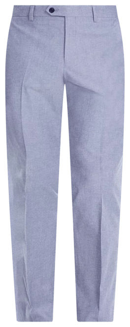 Men's Modern-Fit Th Flex Stretch Chambray Suit Separate Pants