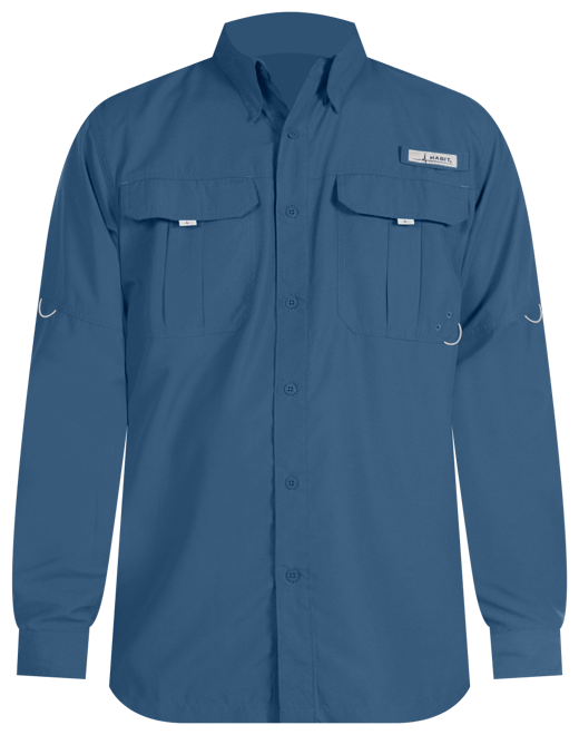 HABIT Fourche Mountain Chemise de pêche à manches