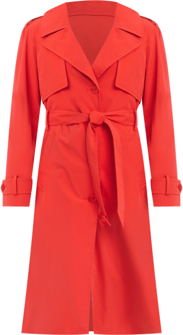 タグ付き 定価5.9万円 LADY MAXI TRENCH COAT 予約商品] WOOL GABARDINE OVERSIZED MAXI TRENCH COAT | ウール