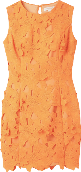 Women's Floral Embroidered Mini Dress