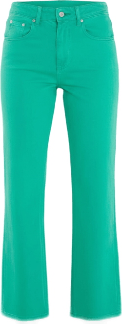 Women's Color Full Length Wide Leg Jean