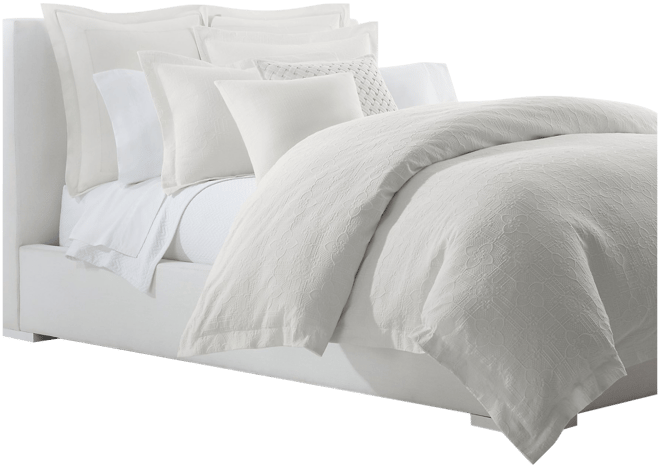 Sascha Textured Medallion Duvet Cover Set, King