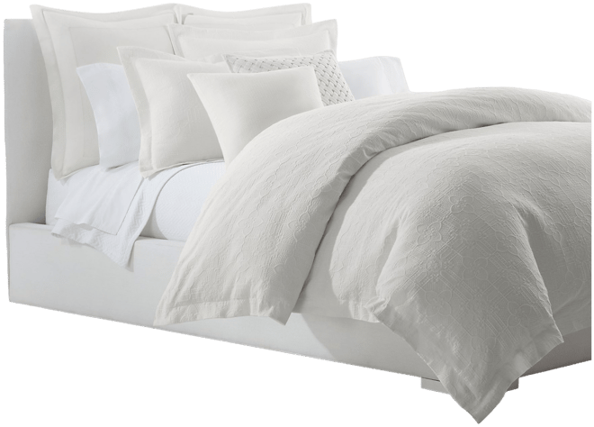 Sascha Textured Medallion Duvet Cover Set, Full/Queen