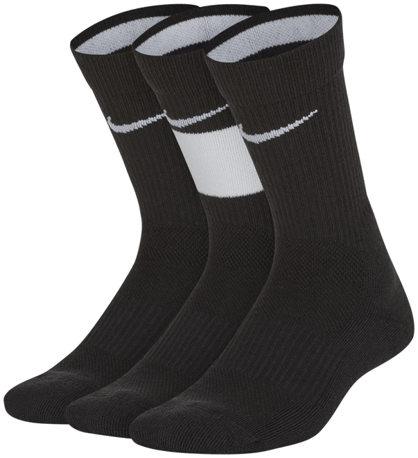 Nike Elite Calcetines largos de básquetbol para niños (3 pares)