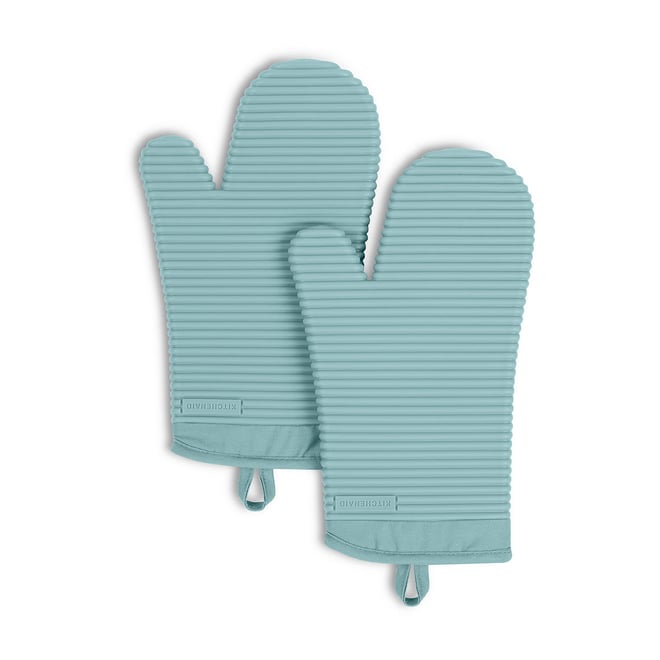 KitchenAid Ribbed Silicone 2-pc. Oven Mitt Set