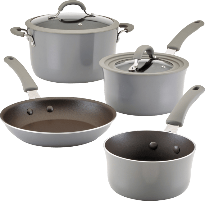 Cook + Create Aluminum Nonstick Cookware, 6 Piece Set