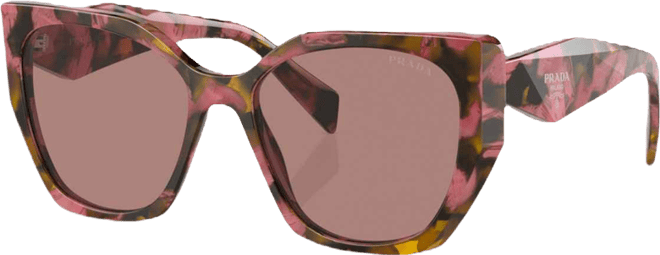Symbole Round Women's Sunglasses, Pr 19ZS