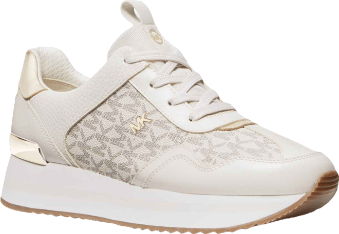 Michael  Women's Raina Lace-Up Trainer Running Sneakers