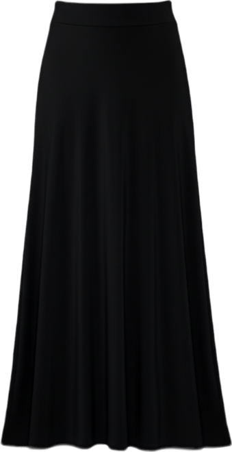 Women's Smooth Pull-On Maxi Skirt