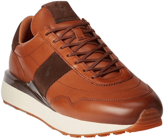 Polo Ralph Lauren Men's Train 89 Leather Sneakers | Bloomingdale's Men