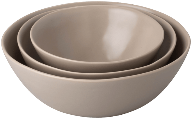 3 Piece Nested Serving Bowls