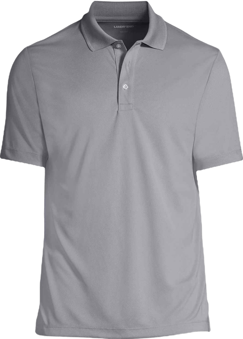 Men's Short Sleeve Solid Active Polo Shirt