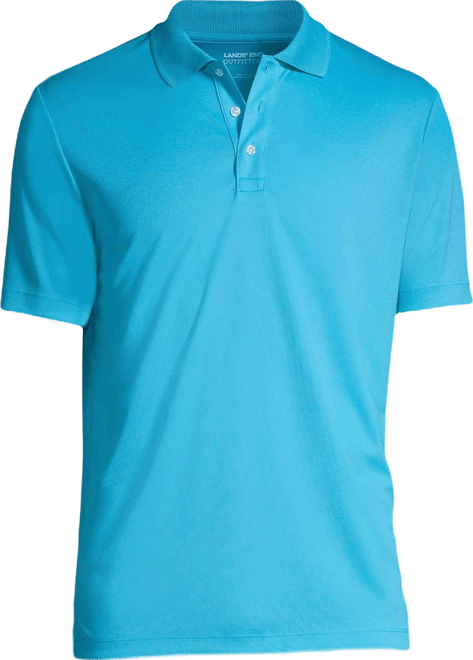 Men's Short Sleeve Solid Active Polo Shirt