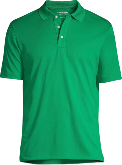 Men's School Uniform Short Sleeve Solid Active Polo Shirts