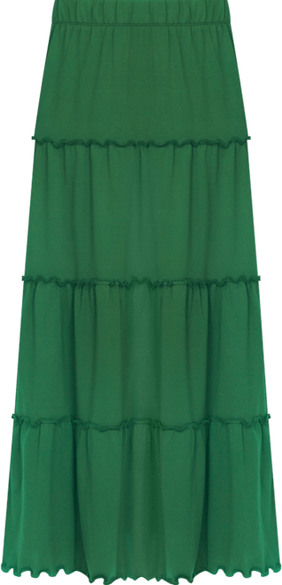 Women's Tiered Maxi Skirt