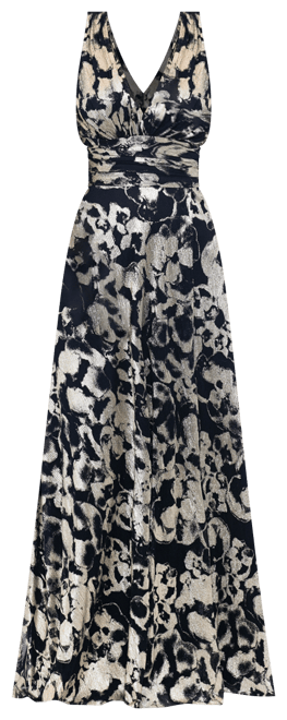 Women's Sleeveless V-Neck Gown